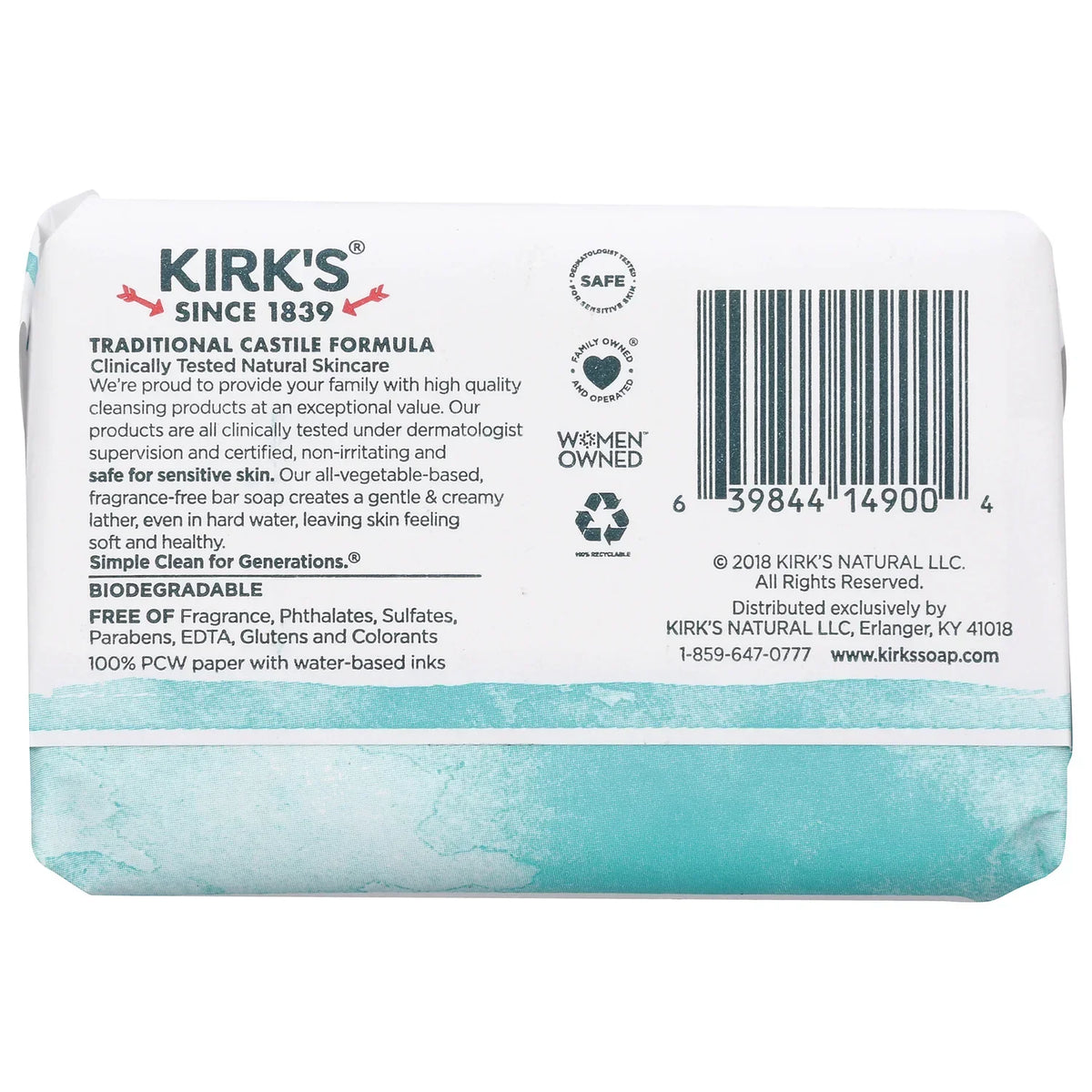 Gentle Castile Soap - Fragrance Free