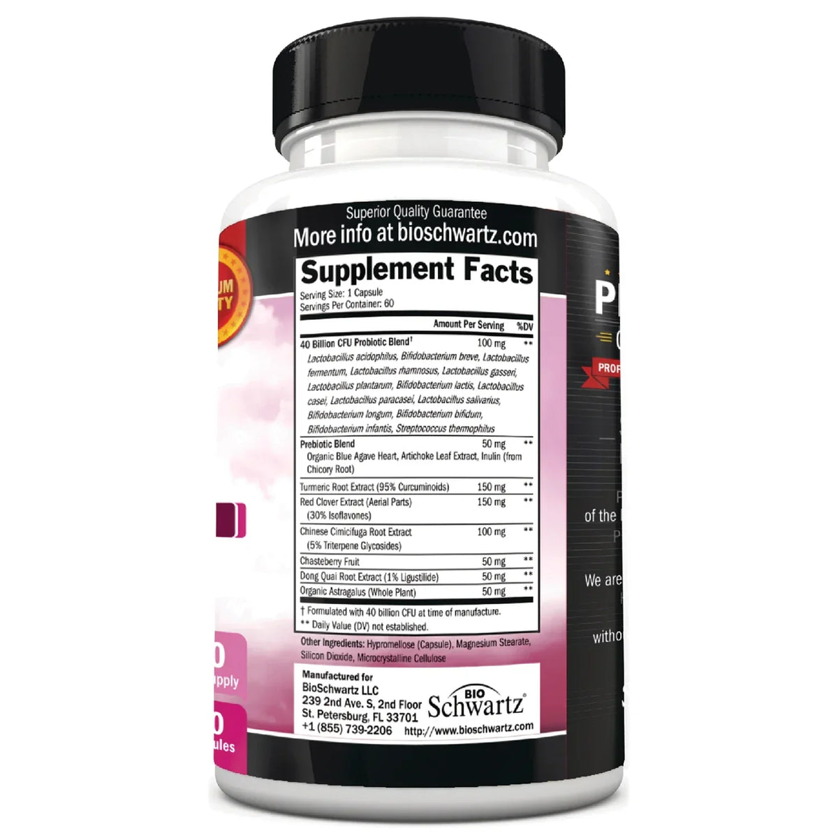 Ultra High Purity Menopause Probiotics For Women