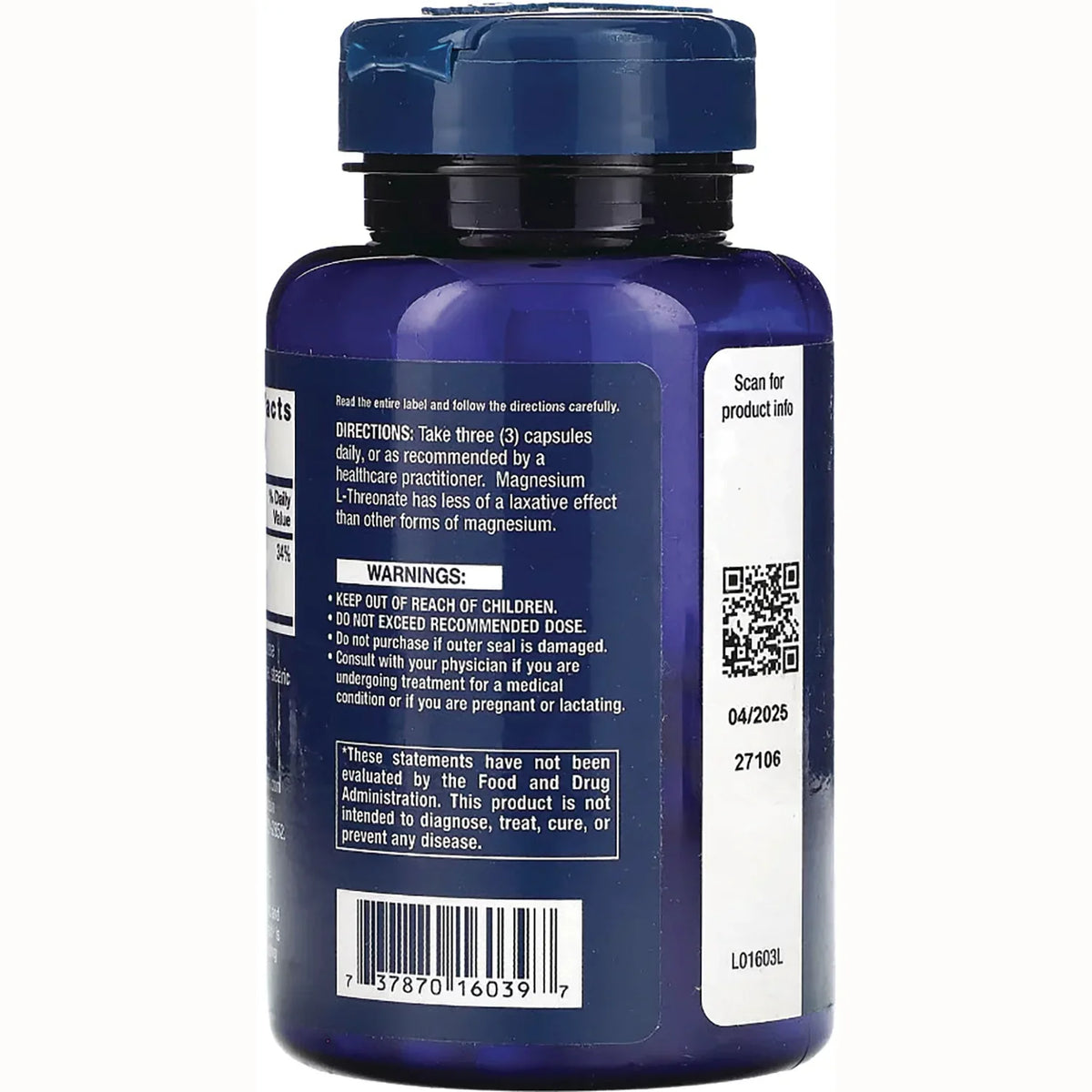 Neuro-Mag Magnesium L-Threonate