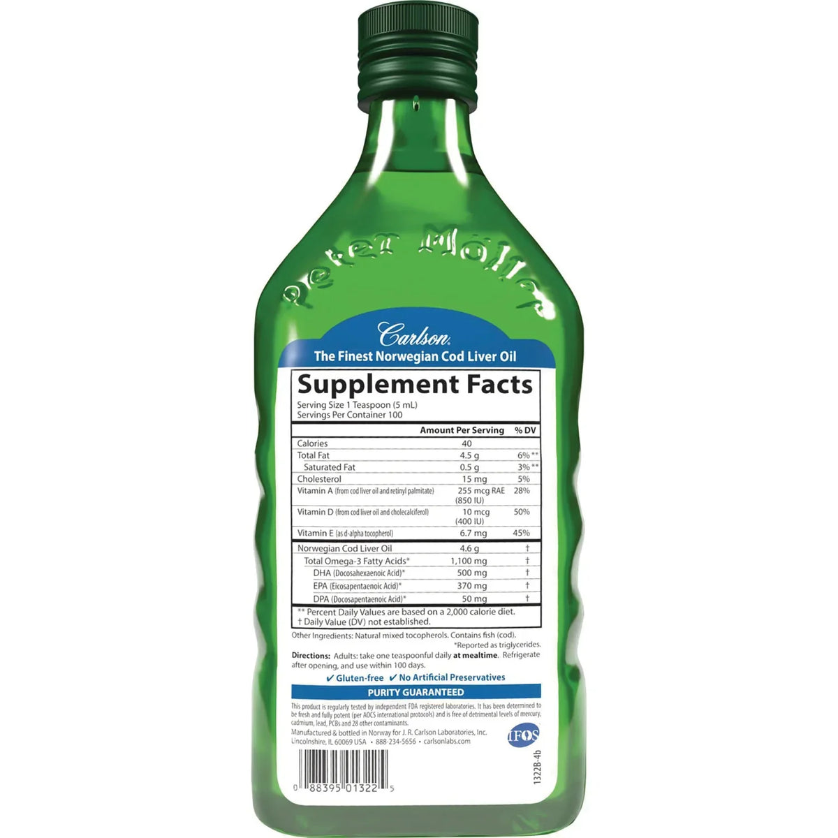 Wild Norwegian Cod Liver Oil