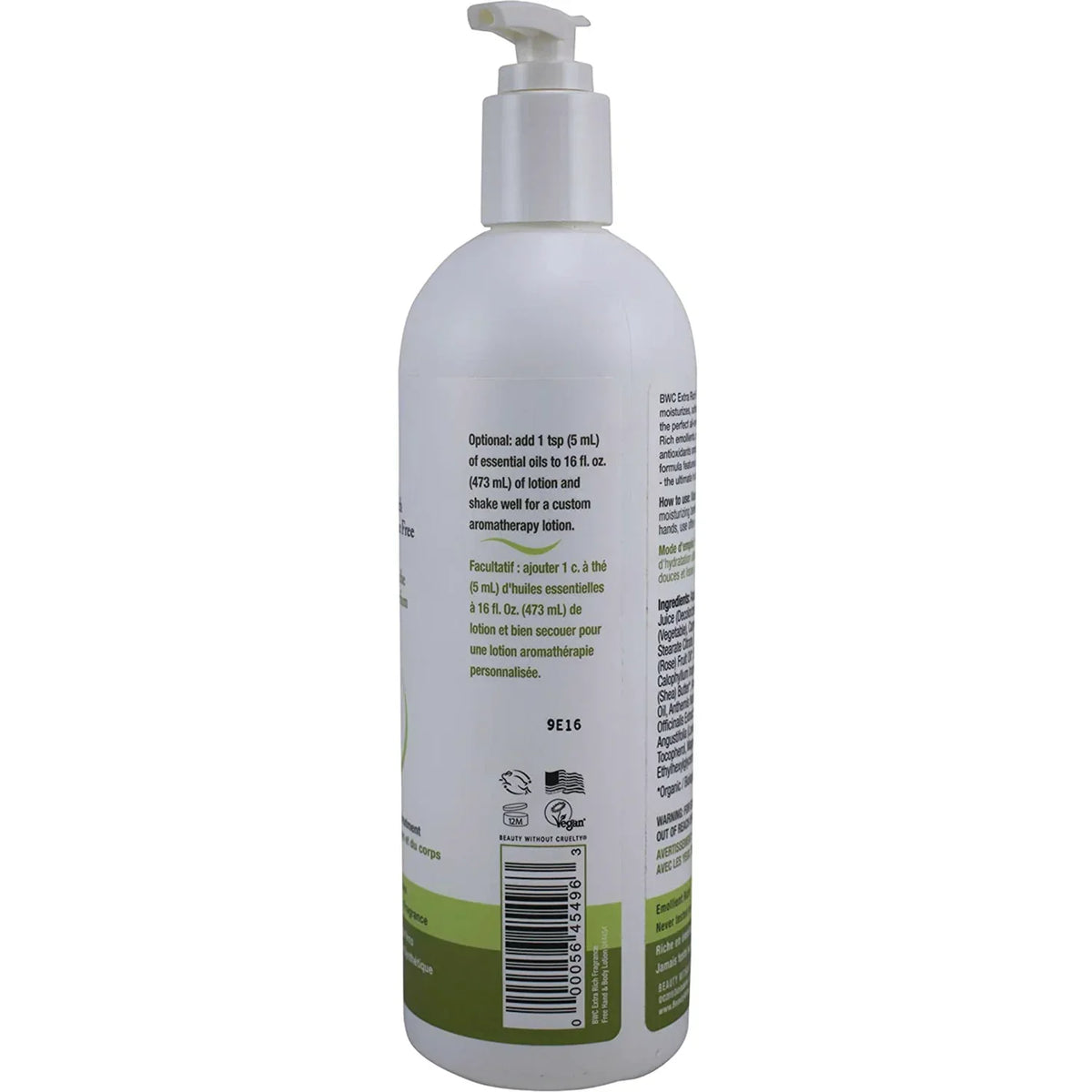 Extra Rich Fragrance Free Lotion - Hand & Body