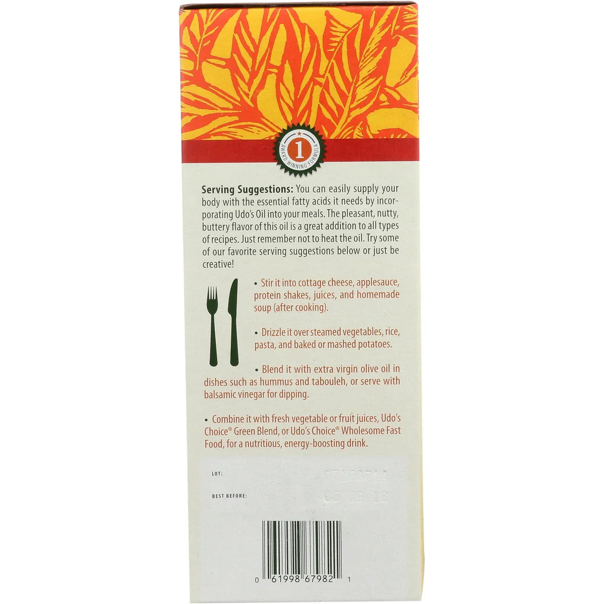 Udo's Oil 3-6-9 Blend