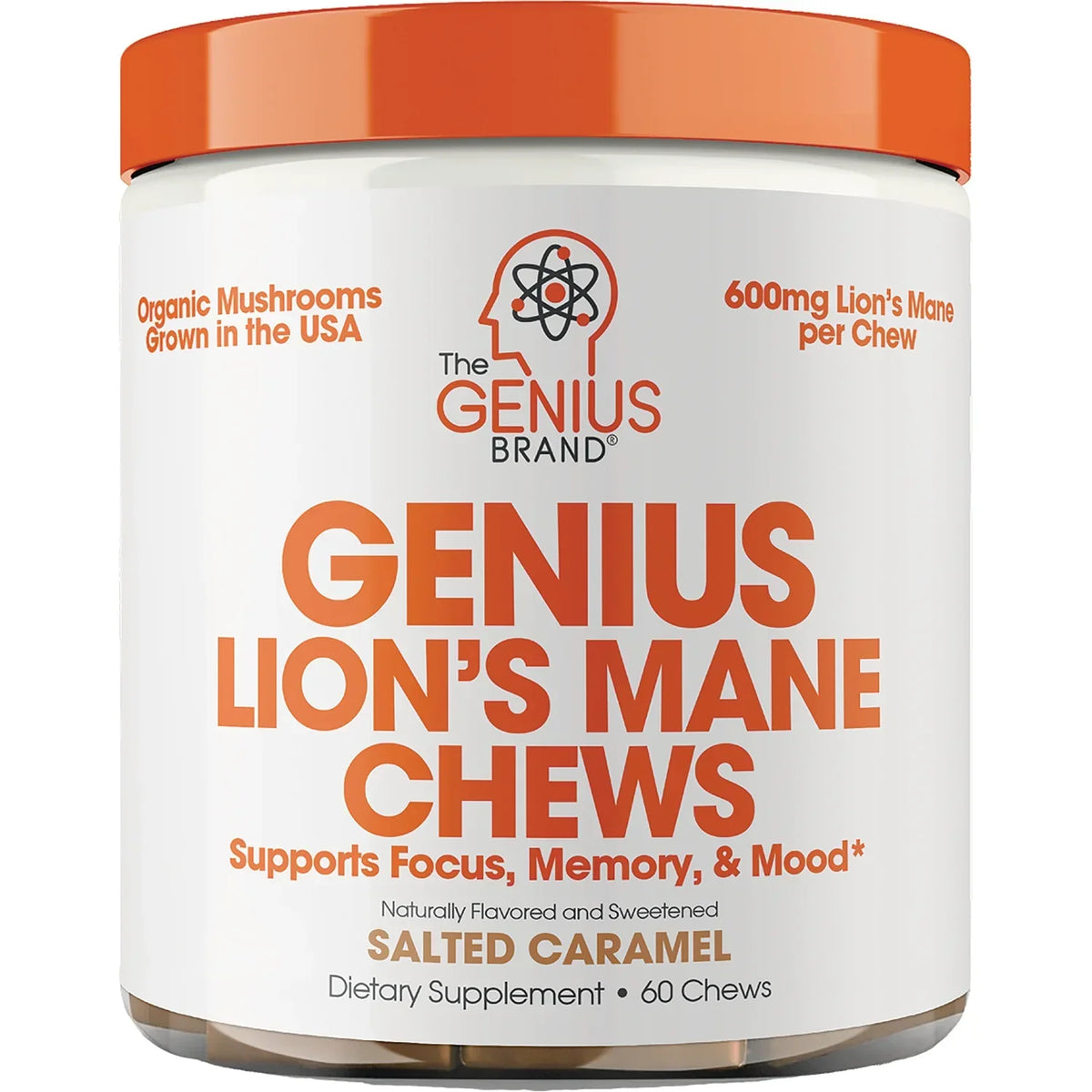 Genius Lion's Mane Chews - Salted Caramel