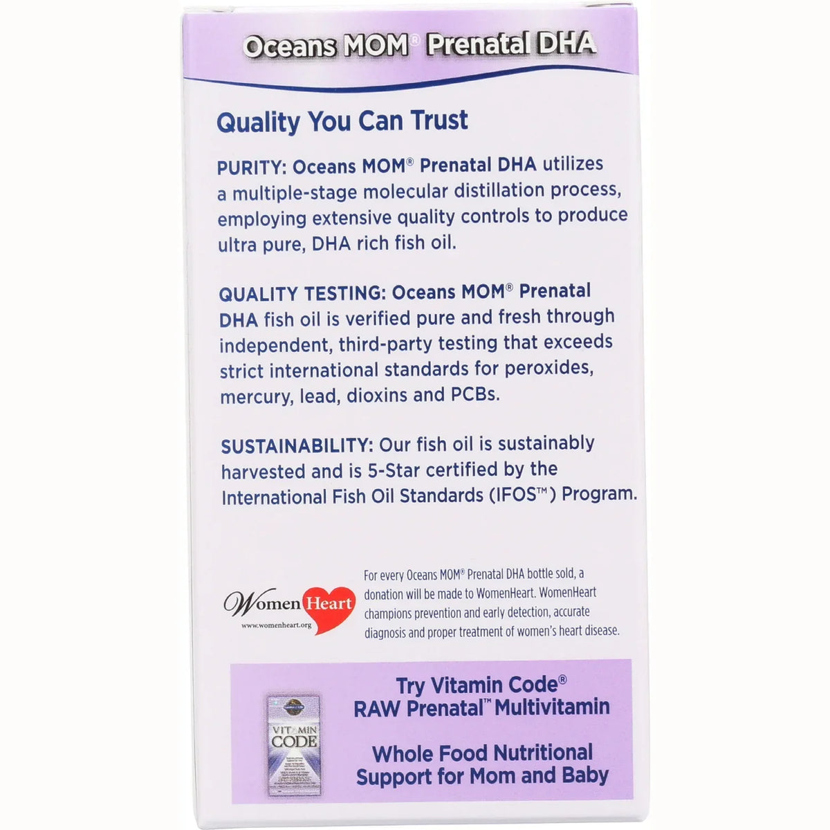 Oceans Mom Prenatal DHA - Strawberry