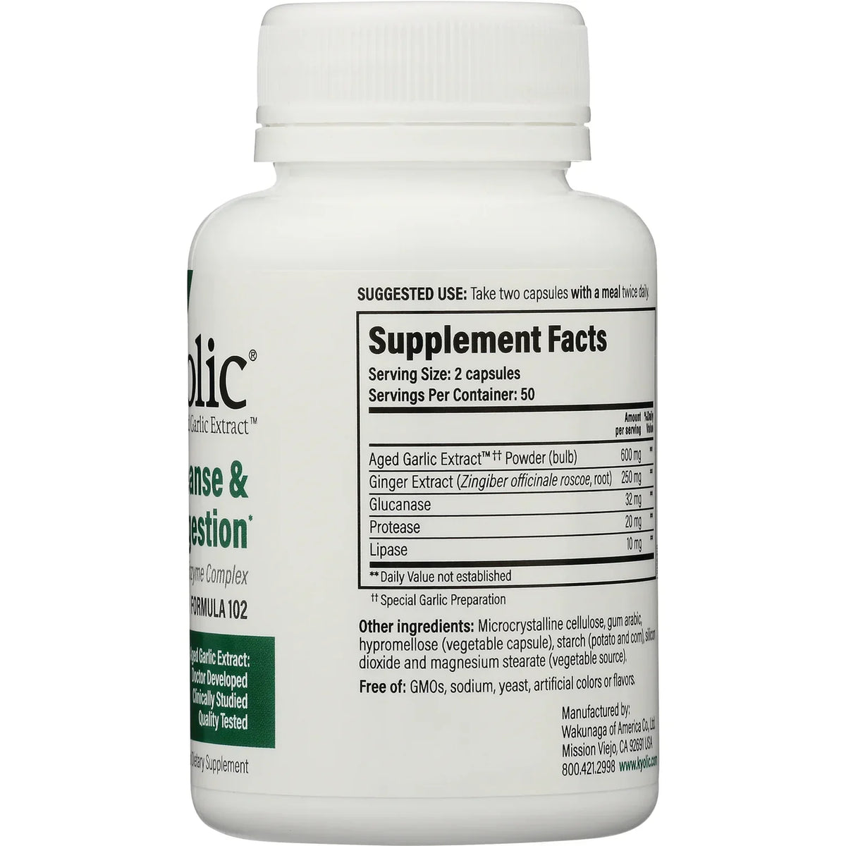 Cleanse &  Digestion Formula 102