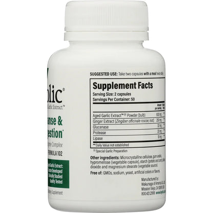Cleanse &  Digestion Formula 102