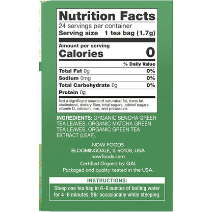 Organic Green Kick Tea