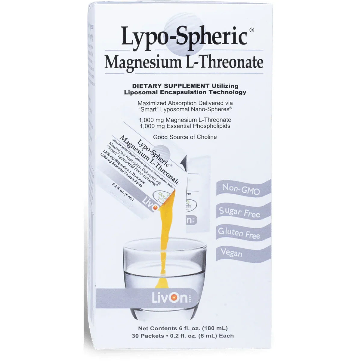 Lypo-Spheric Magnesium L-Threonate