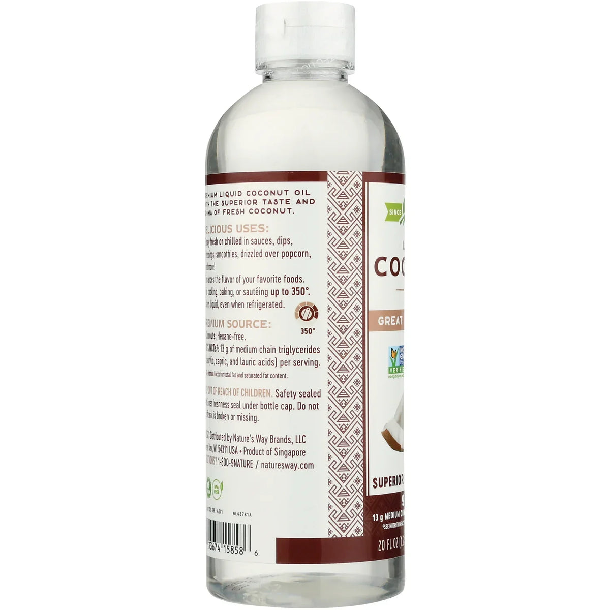 Premium Liquid Coconut Oil
