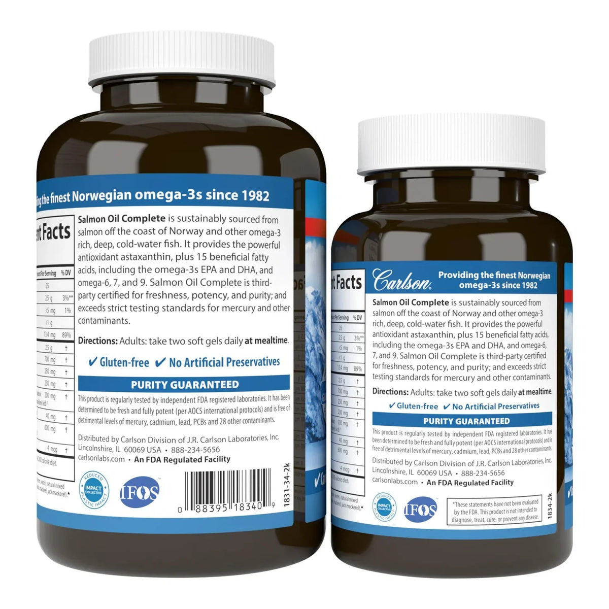 Omega-3 Enriched Salmon Oil Complete