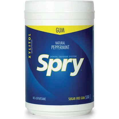 Spry Sugar-Free Gum - Natural Peppermint