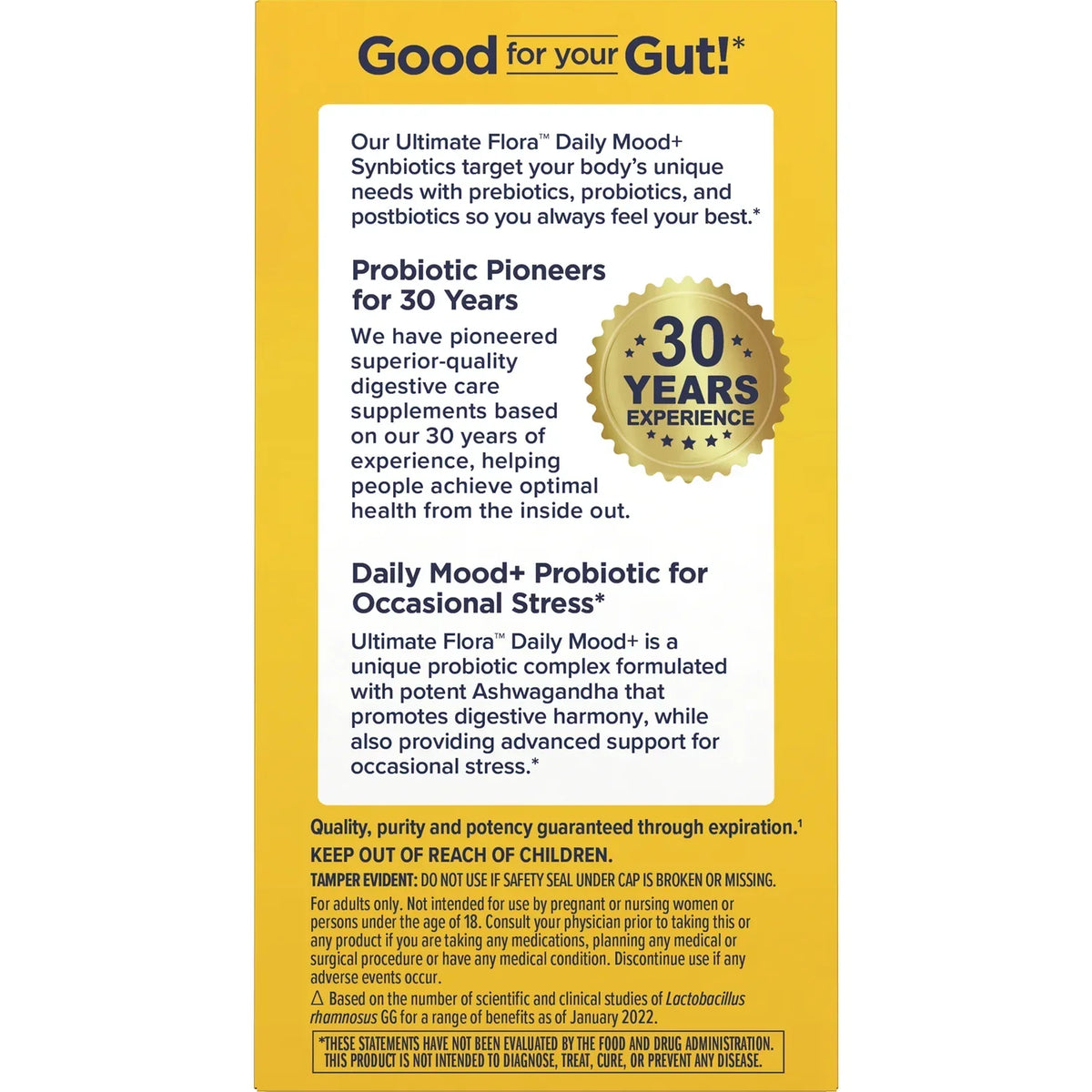 Daily Mood+ Ultimate Flora Probiotic