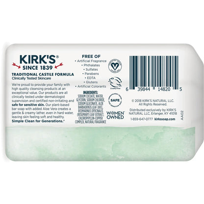 Gentle Castile Soap - Soothing Aloe Vera