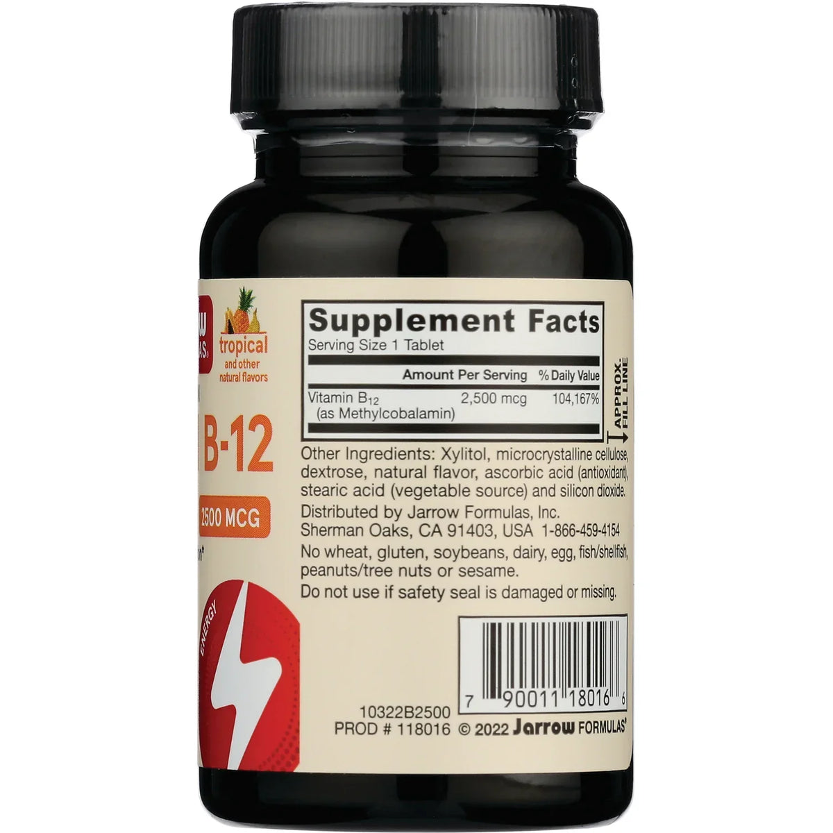 Vegan Methyl B-12 Ultra Strength - Tropical