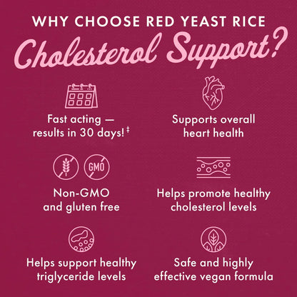 Red Yeast Rice Cholesterol Support - Featuring KaraHeart