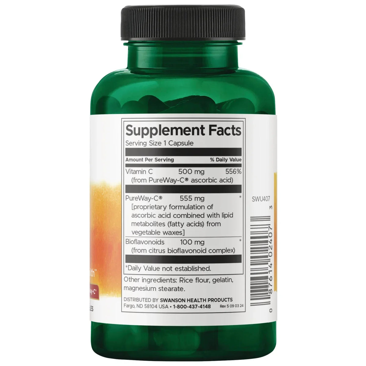Vitamin C with Bioflavonoids - Featuring PureWay-C