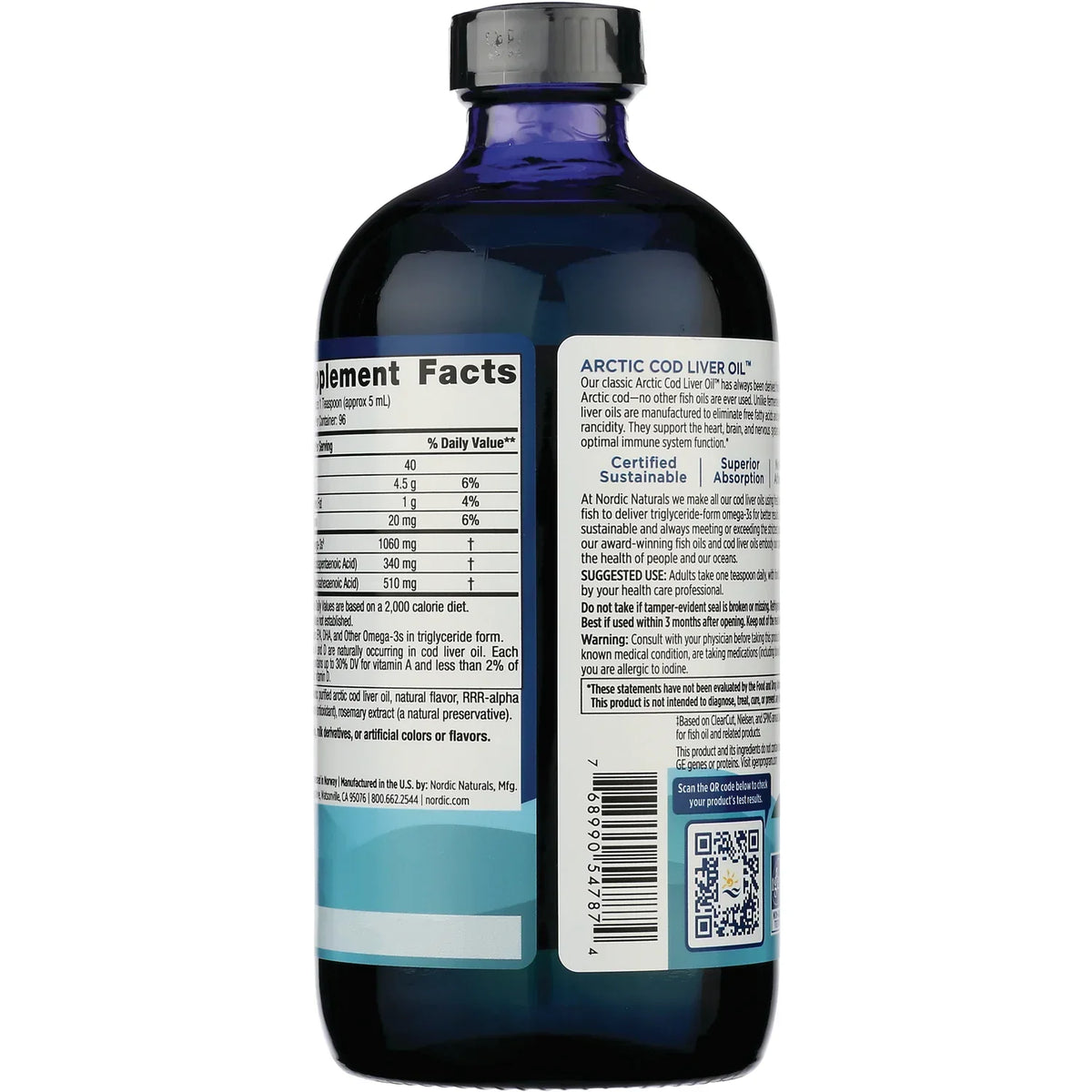 Arctic Cod Liver Oil - Orange