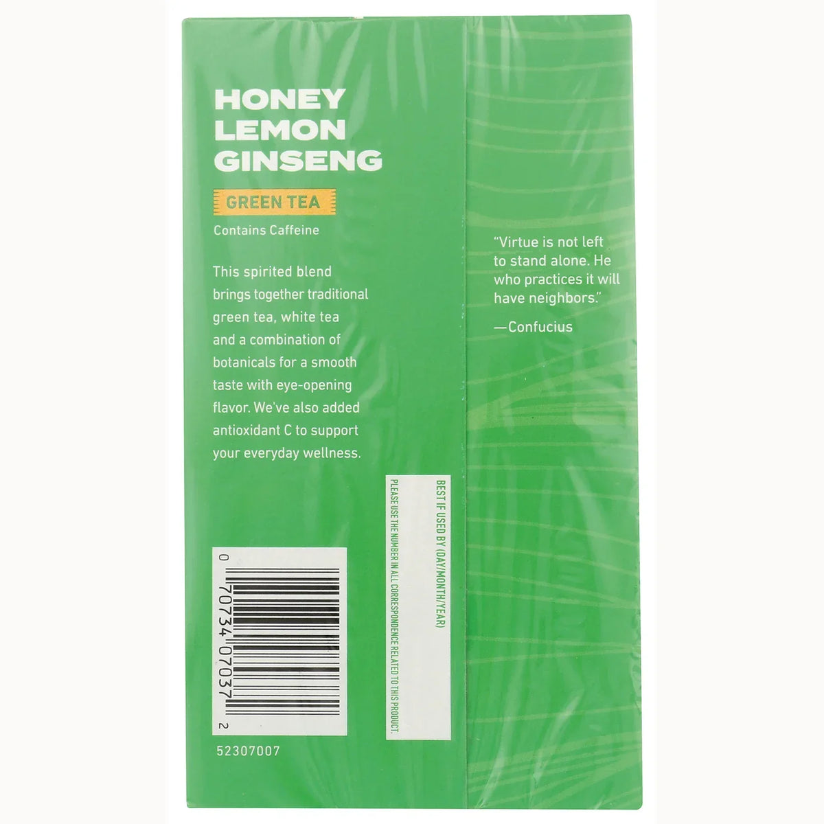 Honey Lemon Ginseng Green Tea