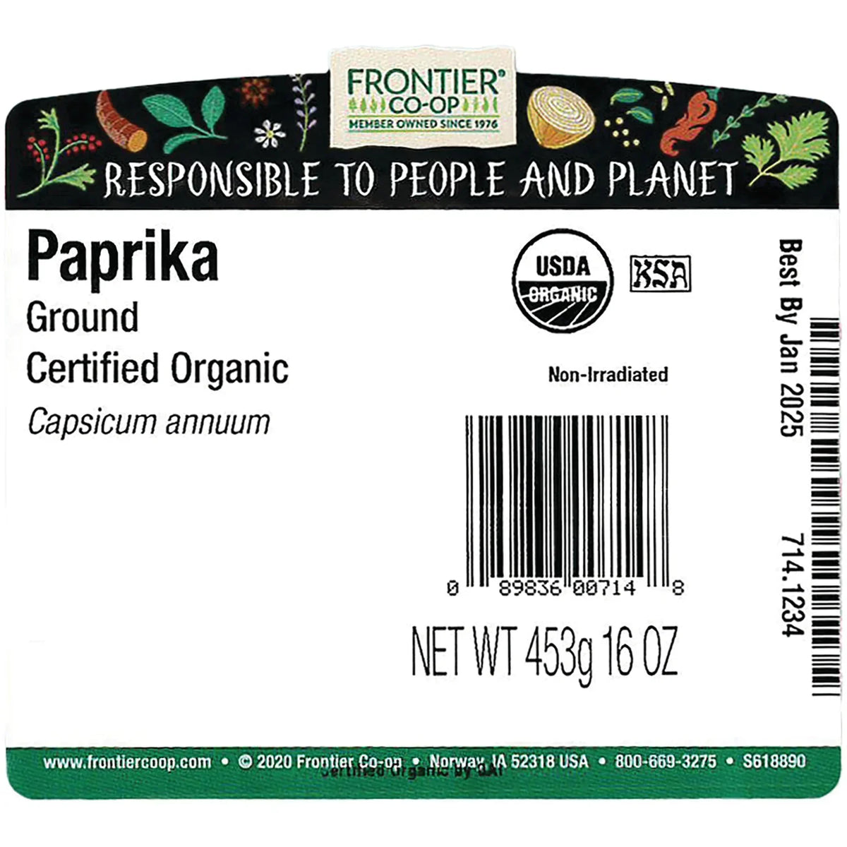 Organic Ground Paprika