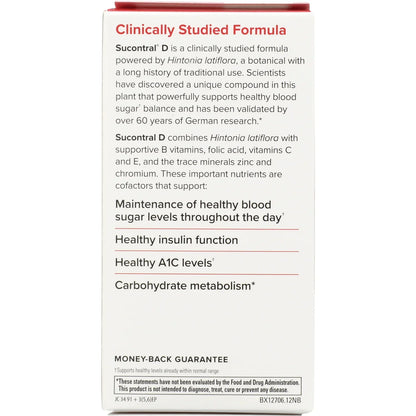 Terry Naturally Sucontral D Blood Sugar Balance