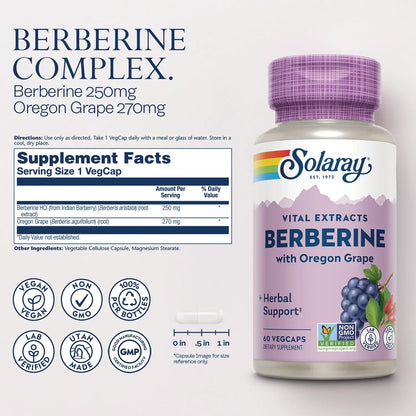 Berberine with Oregon Grape