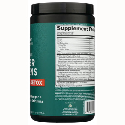 Organic Super Greens Alkalize & Detox