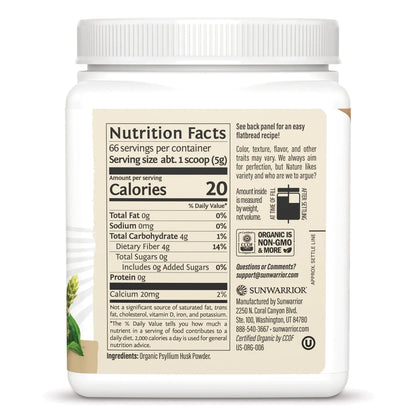 Harvest Organic Psyllium Husk Powder