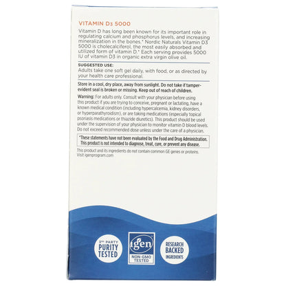 Vitamin D3 5000 - Orange