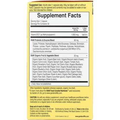 Vitamin Code Raw B-12