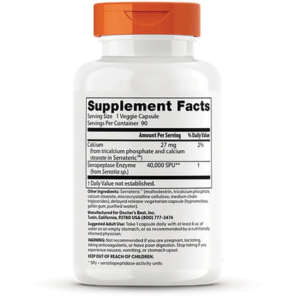 Serrapeptase Delayed Release