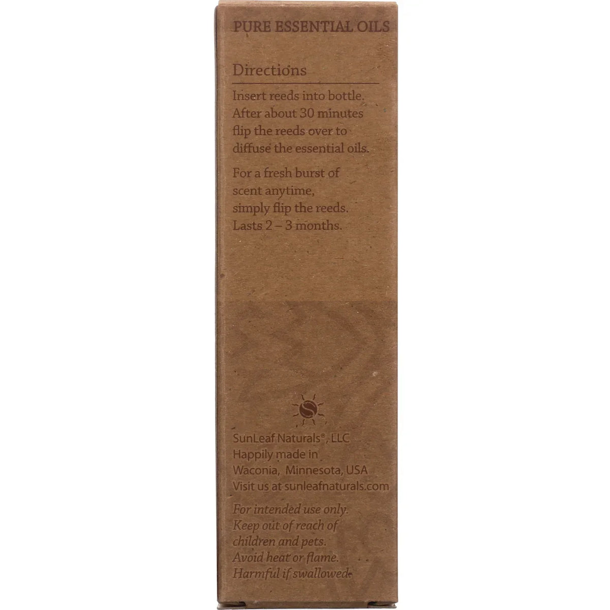 Pure Essential Reed Diffuser - ClarySage/Lavender