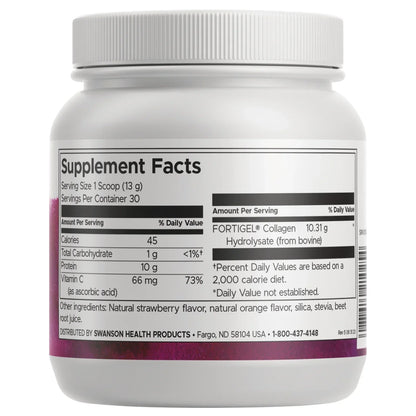 High Potency Collagen with Vitamin C - Citrus Berry Flavor