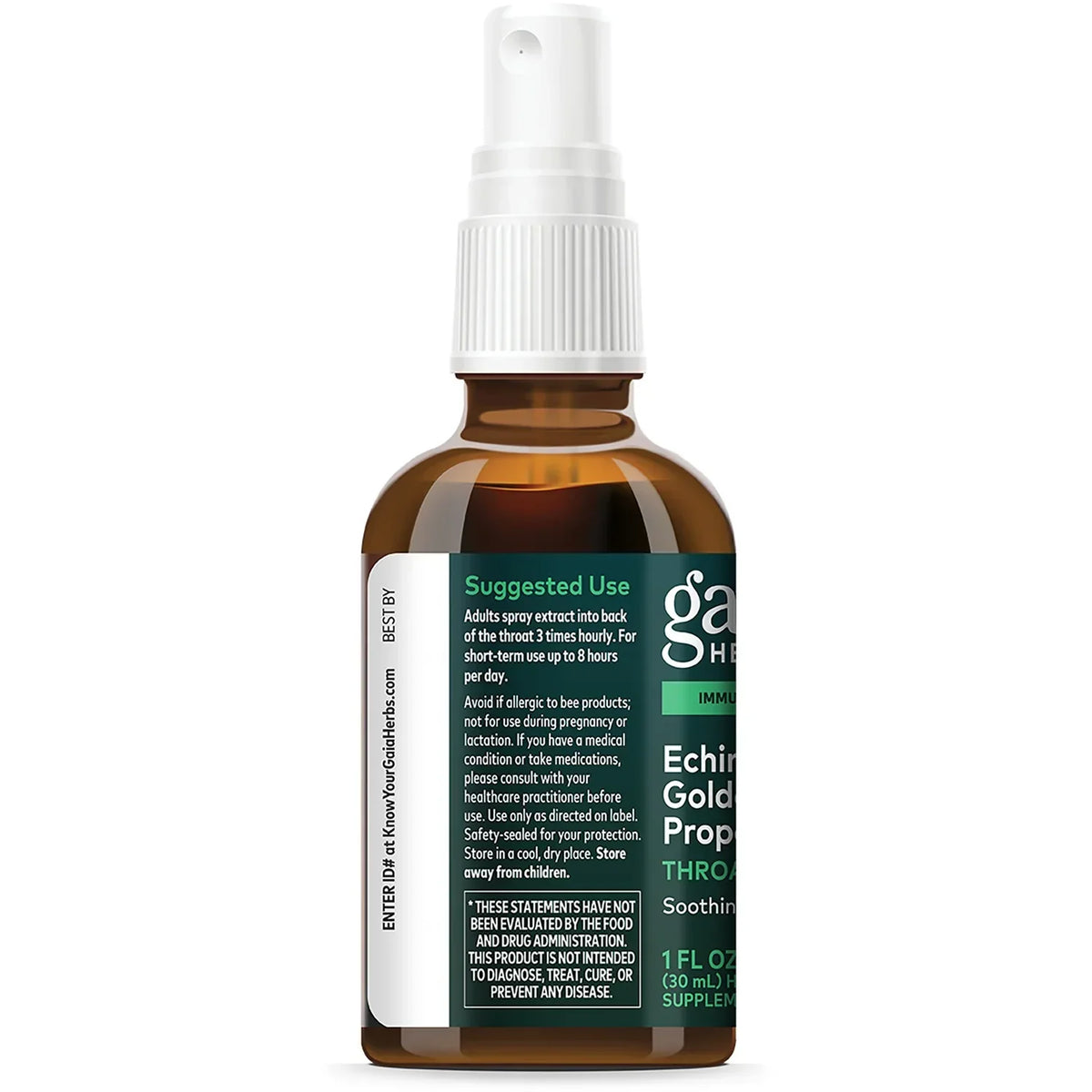 Echinacea Goldenseal Propolis Throat Spray