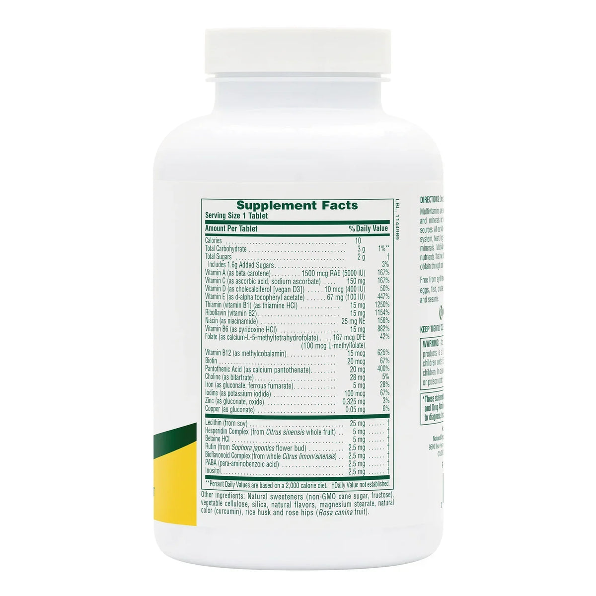 Adult's Chewable Multi-Vitamin and Mineral - Pineapple