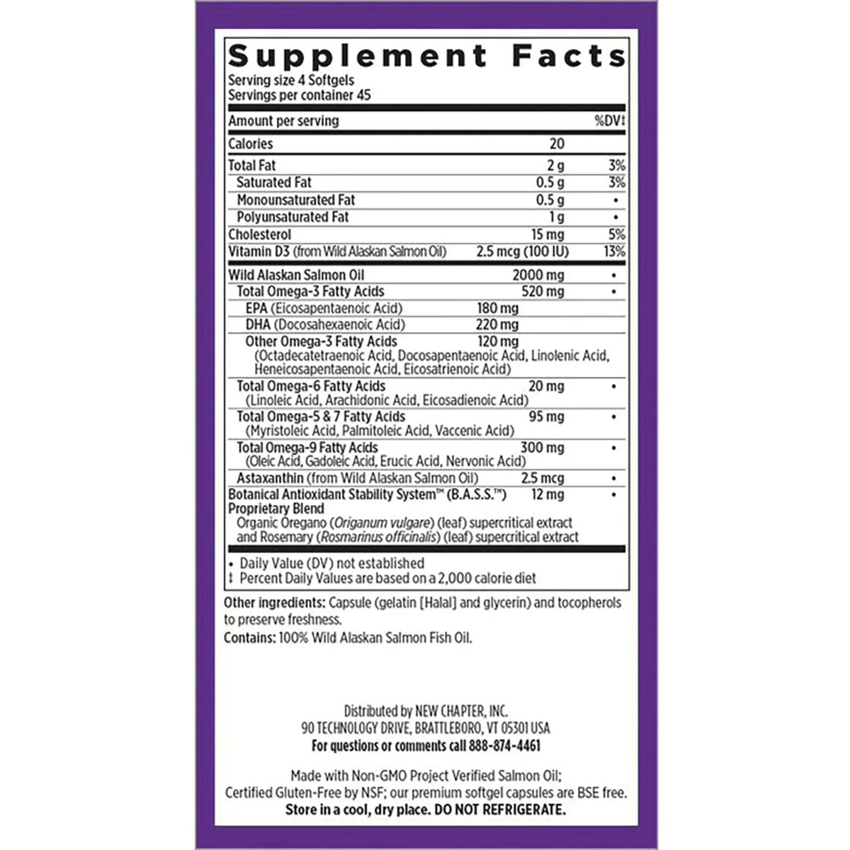 Wholemega Fish Oil - Tiny Caps