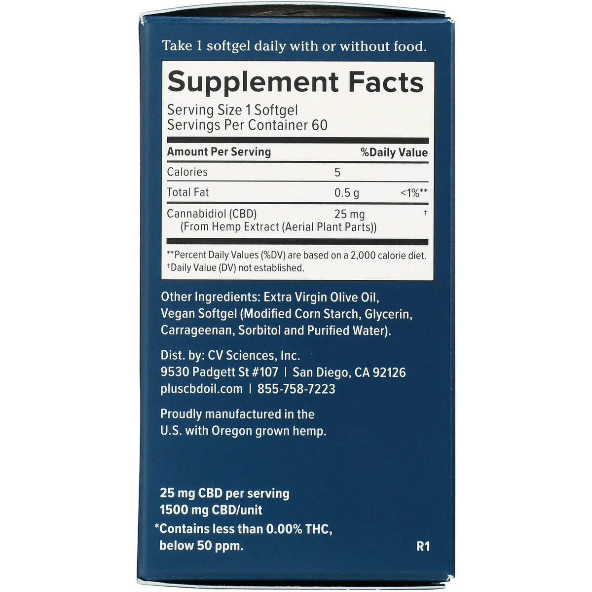 Daily Balance CBD Softgels