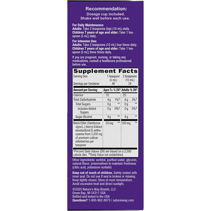 Sambucus Traditional Elderberry Immune Syrup - Zero Sugar