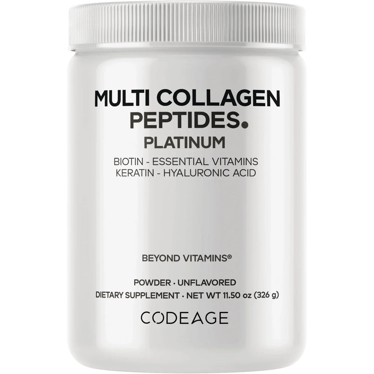 Multi Collagen Peptides Platinum - Unflavored