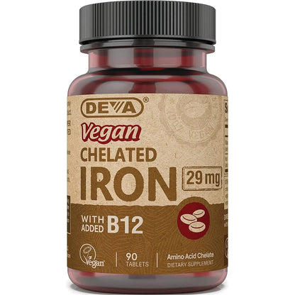 Vegan Chelated Iron with Added B12