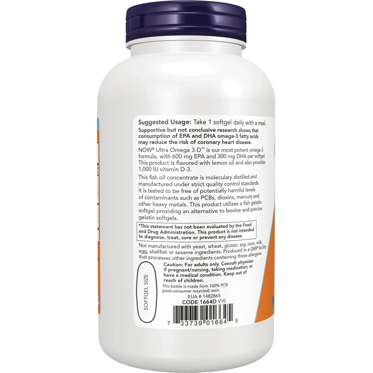 Ultra Omega 3-D Fish Oil