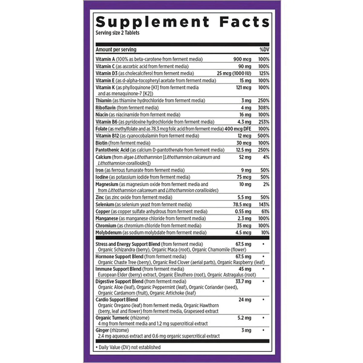 Women's Advanced Multivitamin
