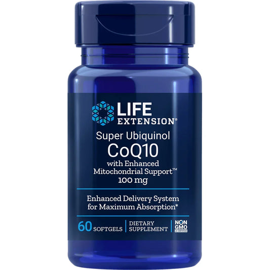 Super Ubiquinol CoQ10 with Enhanced MitochondrialSupport