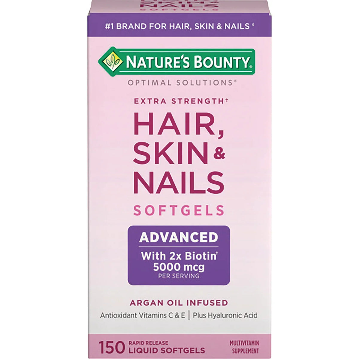 Extra Strength Hair, Skin & Nails Softgels