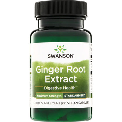 Ginger Root Extract - Maximum Strength Standardized