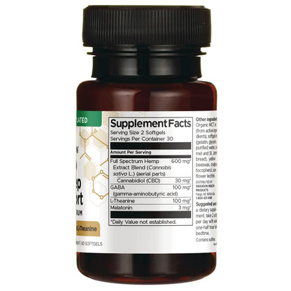 CBD + Sleep Support Full Spectrum w/ Melatonin, GABA & L-Theanine