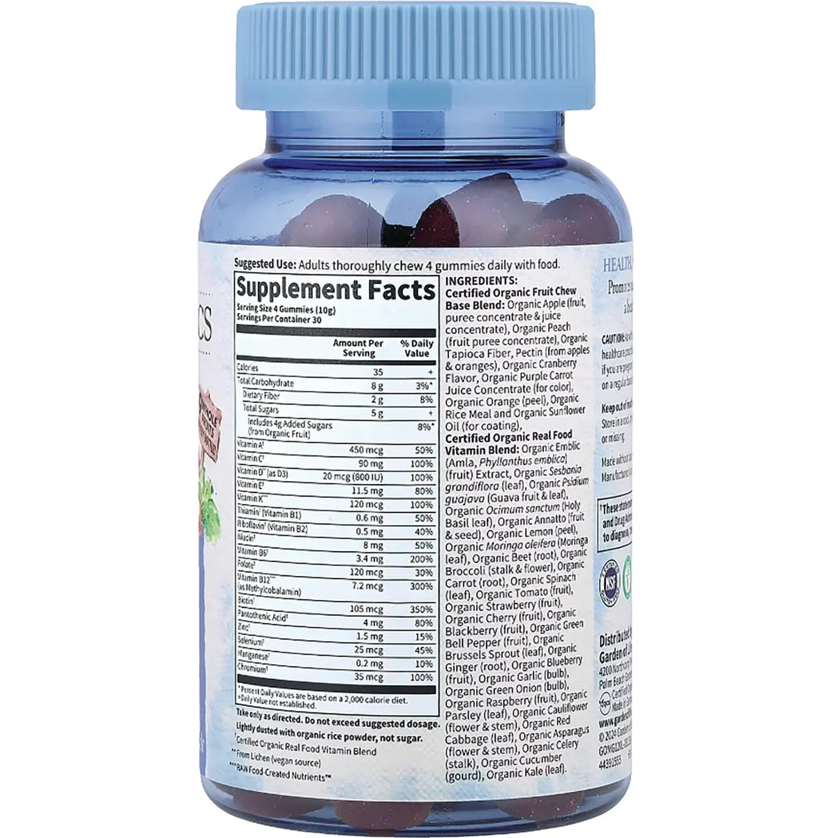 Organics Men's Multi Gummies - Berry