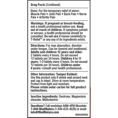 T-Relief Arnica +12 Extra Strength Plant Power