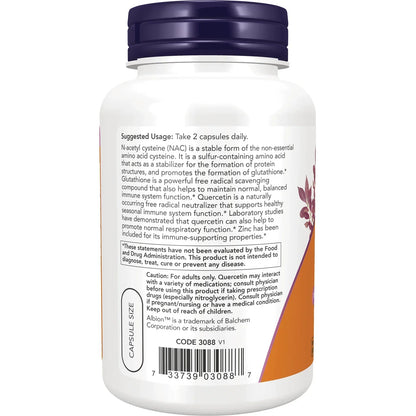 NAC Quercetin & Zinc