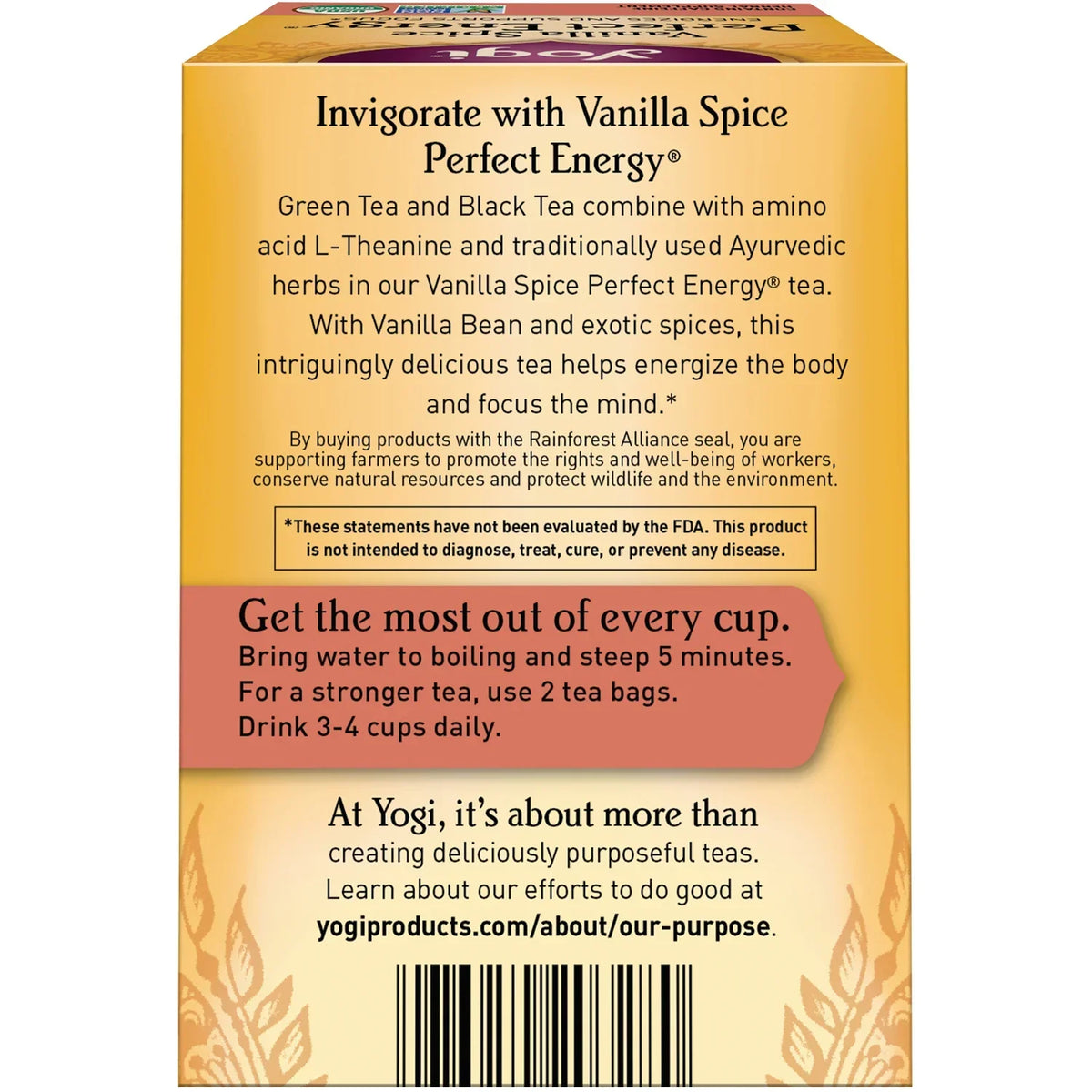 Vanilla Spice Perfect Energy