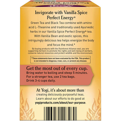 Vanilla Spice Perfect Energy